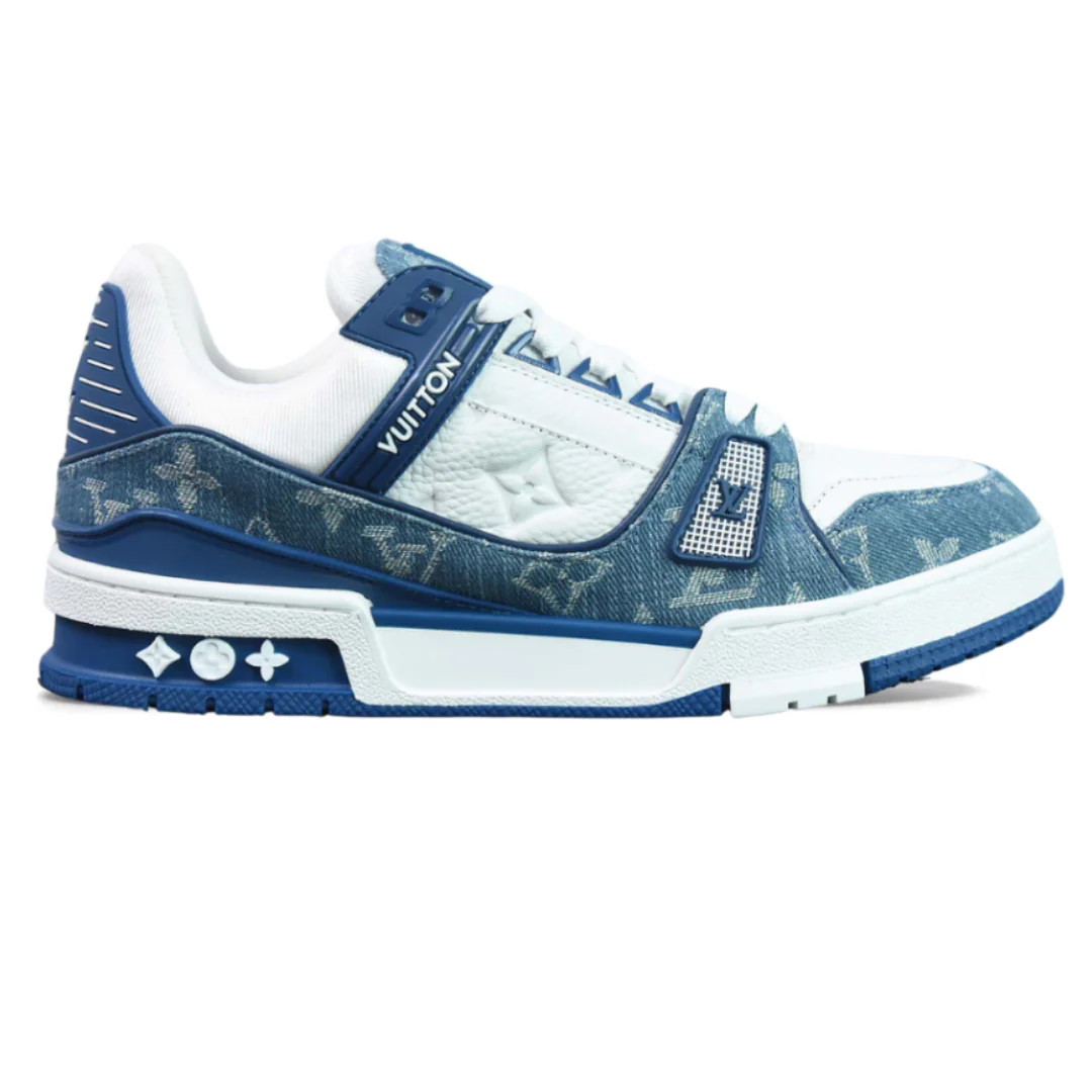 LV TRAINER AZUL E BRANCO