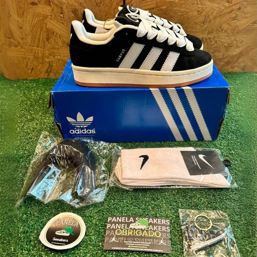 ADIDAS CAMPUS 00S PRETO E BRANCO