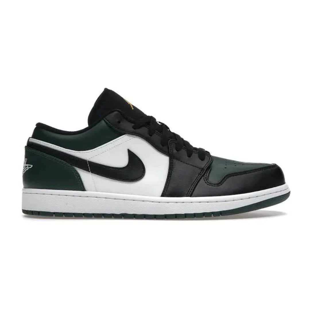 NIKE AIR JORDAN 1 LOW GREEN TOE